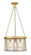 Cape Harbor Three Light Pendant in Rubbed Brass (224|7503P18RB)