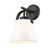 Z-Studio One Light Wall Sconce in Matte Black (224|7431SMB)