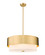 Counterpoint Five Light Chandelier in Modern Gold (224|495P24MGLD)
