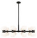 Artemis 20 Light Chandelier in Matte Black (224|49420MB)