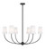 Shannon Six Light Chandelier in Matte Black (224|304042MB)