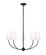 Shannon Five Light Chandelier in Matte Black (224|304032MB)