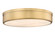 Anders LED Flush Mount in Rubbed Brass (224|1944F22RBLED)