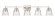 Analia Five Light Vanity in Brushed Nickel (224|11015VBN)