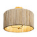 Jacob's Ladder Three Light Semi-Flush Mount in French Gold (137|391S03FG)