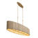 Jacob's Ladder Six Light Linear Pendant in French Gold (137|391N06FG)