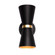 Mad Hatter Two Light Wall Sconce in Matte Black/French Gold (137|390W02MBFG)