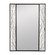 Estela Mirror in Matte Black/French Gold (137|380MI30BMBFG)