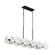 Cosmos Ten Light Linear Pendant in Matte Black (137|370N10MB)