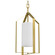 Vertex One Light Foyer Pendant in Brushed Gold (54|P500433191)