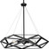 Saucedo Five Light Pendant in Matte Black (54|P50042231M)