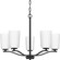 Adley Five Light Chandelier in Matte Black (54|P40035031M)