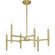 Arya 12 Light Chandelier in Brushed Gold (54|P400339191)