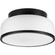 Parkhurst Two Light Flush Mount in Matte Black (54|P35025531M)