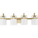 Fessler Four Light Bath in Vintage Brass (54|P300441163)