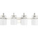 Fessler Four Light Bath in Brushed Nickel (54|P300441009)