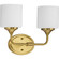 Lynzie Two Light Bath in Brushed Gold (54|P2802191)