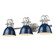 Duncan BCB Three Light Bath Vanity in Pewter (62|3602BA3PWNVY)