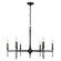Landon Nine Light Chandelier in Matte Black (62|35099BLK)