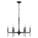 Landon Six Light Chandelier in Matte Black (62|35096BLK)