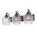 Adeline Three Light Bath Vanity in Matte Black (62|1088BA3BLKCLR)