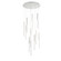 Benicio LED Chandelier in Nickel (40|46477026)