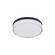 Edge LED Flush Mount in Black (16|59762CLFTBK)