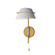 Lucas One Light Wall Sconce in Natural Aged Brass (16|25220LFGNAB)