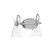 Ava Two Light Bath Vanity in Polished Chrome (16|12482CLPC)