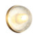 MISTY One Light Wall Sconce/Ceiling Mount in Aged Gold Brass (423|WX33101AG)