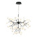 Hydragea Bloom LED Pendant in Matte Black (423|C69836MB)