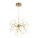 HYDRAGEA BLOOM LED Pendant in Gold (423|C69824GL)