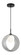 DELCIA LED Pendant in Black (423|C60611BKSM)