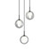 Delcia LED Pendant (423|C60603BKSM)