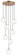 DELCIA LED Pendant in Aged Gold Brass (423|C60607AGCL)