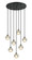 MISTY Seven Light Pendant in Matte Black (423|C33107MB)