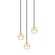 Misty Three Light Pendant (423|C33103AG)