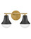 Haddie LED Vanity in Black (531|85512BK)