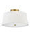 Beale LED Flush Mount in Lacquered Brass (531|83773LCB)