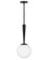 Izzy LED Pendant in Black (531|83507BK)