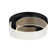 Sonata LED Flush Mount in Black (86|E24779133BK)