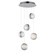 Pulse LED Pendant in Polished Chrome (86|E2469575PC)