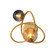 Planetary LED Wall Sconce in Gold (86|E24182148GLD)