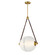 Dispatch LED Pendant in Natural Aged Brass (86|E2408990NAB)