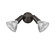 Two Light Security Flood Light in Powder Coated Bronze (59|16002PBZ)