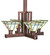 Prairie Wheat Four Light Pendant in Cinnamon Coffee Metallic (57|264986)