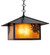 Seneca 13'' Pendant in Craftsman Brown (57|263707)