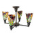 Iris Four Light Chandelier in Craftsman Brown (57|261284)