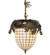 Greenbriar Oak One Light Pendant in Antique Copper (57|261056)