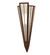 Brum One Light Wall Sconce in Sepia Brown (57|255671)